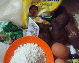 Foto langkah ke 1 dari resep Jala Ubi Ungu.