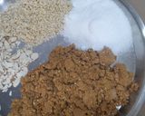 A picture of step 5 of Panjeeri Laddoo.