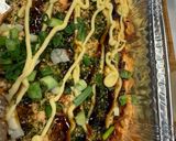 Hình bước làm 2 của món Salmon cuộn rong biển