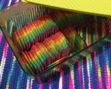 Foto langkah ke 10 dari resep Rainbow cat tongue cookies (lidah kucing).