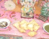 A picture of step 16 of Evening 🌆 tea 🍵 time ⏲ snack crispy flaky and veggie Samosas with truly different variations.