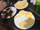 Arepas y arepas rellenas