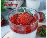 Foto langkah ke 5 dari resep Panna cotta strawberry.