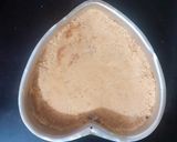 A picture of step 4 of Vrat Mysore pak (desiccated coconut).