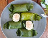 Foto langkah ke 12 dari resep Lemper Ayam Gurih Pulen Wangi 🤤💚🍙.