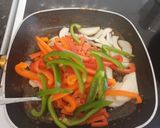 A picture of step 6 of McPhee's Chinese Beef Chow Mein.