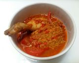 Foto langkah ke 7 dari resep Ayam Penyet Kuah.