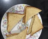 A picture of step 2 of Cheese sandwich.