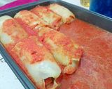 Foto del paso 7 de la receta: Rollos de repollo rellenos con pollo y champiñones saludables.