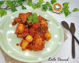 Foto langkah ke 4 dari resep Nasi Kuning Lauk Habang Komplit.