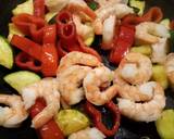 Gamberi e verdura prawns and vegetables recipe step 2 photo