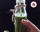 A picture of step 4 of Green Smoothie.