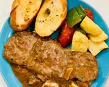 Hình bước làm 4 của món Beefsteak nhà làm 😆