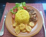Foto del paso 3 de la receta: Arroz con choclo y pollo