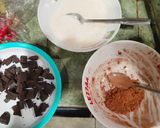 Foto langkah ke 1 dari resep Puding Tripple Chocolate.
