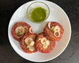 A picture of step 6 of Rolled Oats Beetroot Cutlets (Super healthy and easy snack).