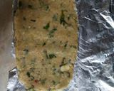 A picture of step 2 of Paneer Stuffed Potato Pinwheel.