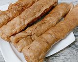 A picture of step 8 of Traditional Taiwanese Chicken Rolls (Ji Juan).