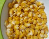 A picture of step 1 of Cheezy corn.