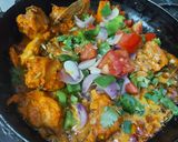 A picture of step 3 of Restaurant Style Chicken Do Pyaza.