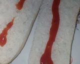 A picture of step 6 of Stickboti sandwich.