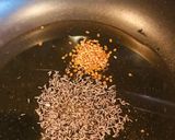 A picture of step 1 of 3 spices gobhi aalo.
