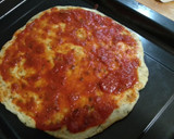 Foto del paso 2 de la receta: Pizza de atún y espinacas con masa de orégano