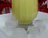 A picture of step 6 of Chilled Pineapple lassi #Drink_Competition #Iftaar_Competition.
