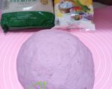 Foto langkah ke 4 dari resep Bakpao Ubi Ungu.