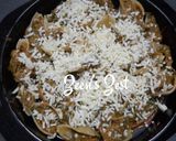 A picture of step 4 of Conchiglioni Pasta with Spinach and Cheese.