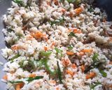 A picture of step 3 of Healthy POHA.