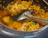 A picture of step 8 of Masala Khichdi.