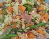 Foto langkah ke 7 dari resep Tumis sayur sosis makroni.