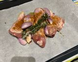Foto del passaggio 1 della ricetta Cosce di pollo al cartoccio