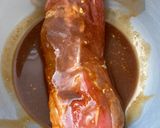 A picture of step 1 of Marinated Pork Tenderloin.