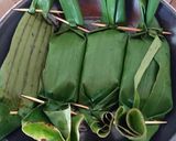 Foto langkah ke 3 dari resep Ketan panggang.