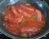 Foto del paso 1 de la receta: Salchichas con papas y guisantes