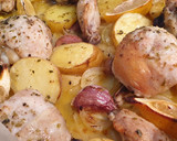 Foto del paso 3 de la receta: Pollo al horno con oregano y limón