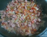 Foto del paso 2 de la receta: Salsa de Crema con Jamon y Queso.... Sorrentinos