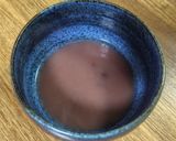 A picture of step 2 of Simple Zenzai(Red bean soup) with Anko (Sweet Bean Paste) ♡.