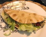 Foto do passo 6 de Wrap de Pesto