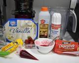 Kek Keju Kocak Strawberi