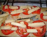 Foto del paso 5 de la receta: Merluza de Semana Santa a la pizza con provolone (provoleta)