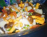 A picture of step 12 of Khatti meethi kurkury ki chaat.