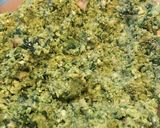 A picture of step 2 of Parmesan and Spinach Leftover Boiled Meat Meatballs.