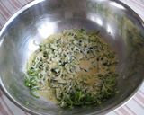 Póréhagymás polenta-torta recept fázis 5 fotója