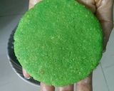A picture of step 4 of Tricolour coconut barfi.
