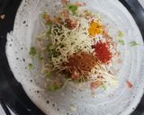 A picture of step 2 of Mumbai Jini dosa.