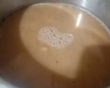 A picture of step 2 of Namkeen chai.