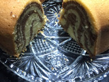 Cake Marmer motif zebra
